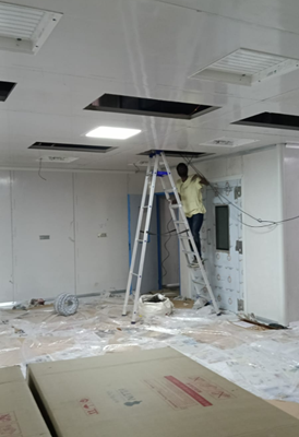 Cleanroom Lighting Installation