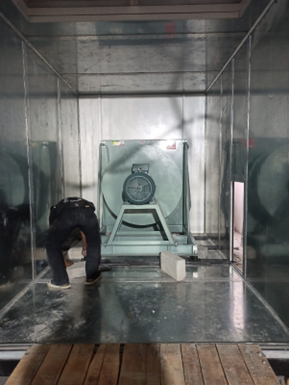 Cleanroom AHU Blower Installation